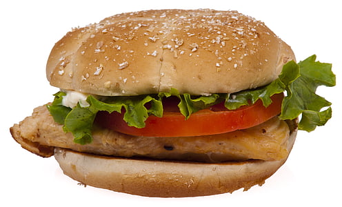 burger with vegetable thumbnail