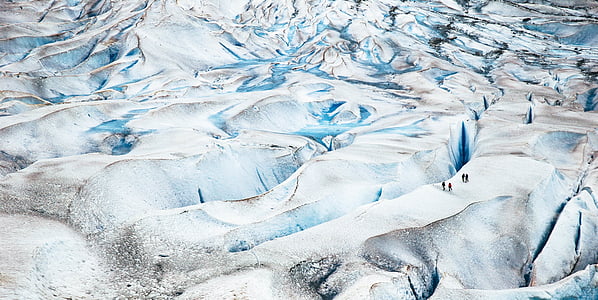 four people walking on ice thumbnail