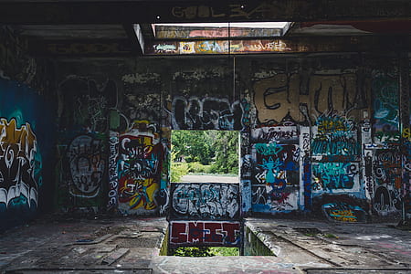 multicolored wall paint thumbnail