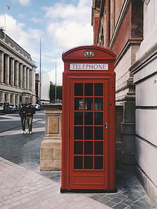 photography of red telephone booth thumbnail