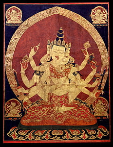 Hindu god tapestry thumbnail