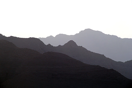 photo of silhouette mountains thumbnail