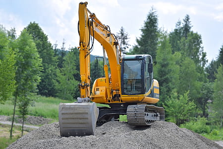Yellow Excavator thumbnail