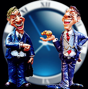 two men ceramic figurine thumbnail