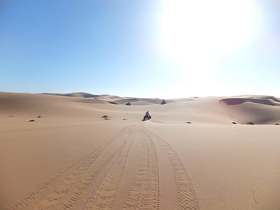 people driving ATV on desert sand thumbnail