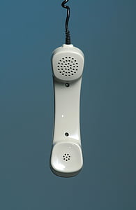white corded telephone thumbnail