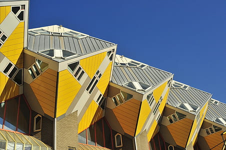 building, pattern, yellow, blue thumbnail