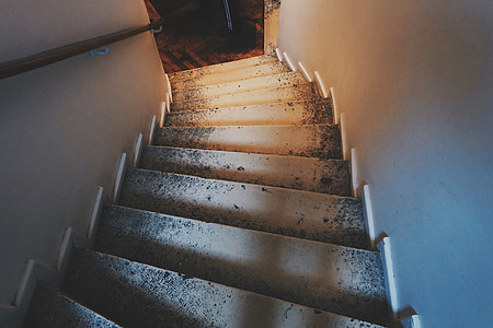 white concrete stair thumbnail