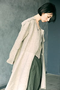 Woman Wearing Coat thumbnail