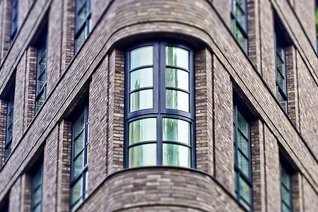 architectural photography of brown building thumbnail