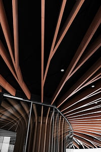brown and black wooden ceiling thumbnail