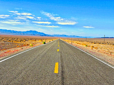 road, landscape, nature, sky thumbnail