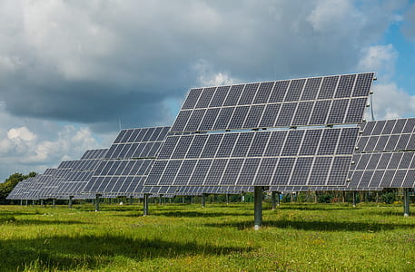 black solar panel lot thumbnail