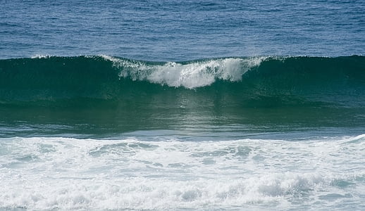 closeup photo of sea wave thumbnail