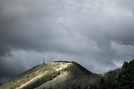 clouds over mountain thumbnail