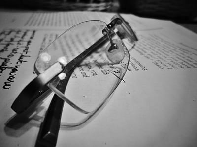 eyeglasses on book page thumbnail