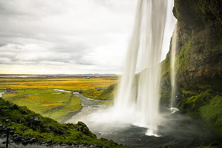 landscape photography of waterfall thumbnail