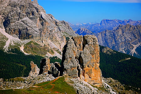 gray rock formation during daytime thumbnail