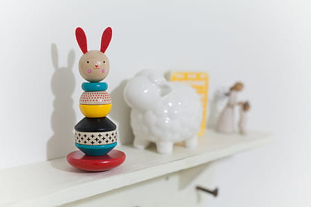Babys Toys On Shelf Photo thumbnail