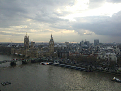 aerial photography of Westminster Palace near water thumbnail