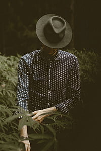 man standing beside plant thumbnail