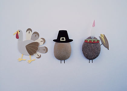 turkey and stones wall art thumbnail