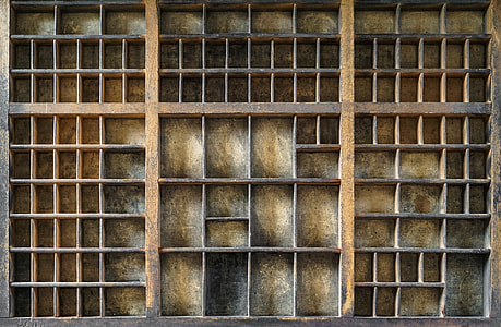 close up photo of brown wooden shelf thumbnail