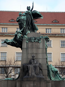 Monument to František Palacký in Prague, Czech Republic thumbnail