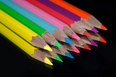 assorted-color pencils thumbnail
