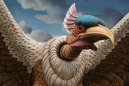 mythical bird illustration thumbnail