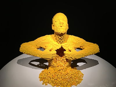 brown bust decor thumbnail
