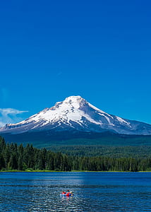 Scenic View of Lake Against Mountain Range thumbnail