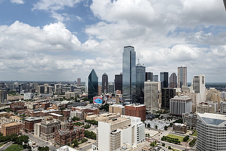 aerial photograph of cityscape thumbnail