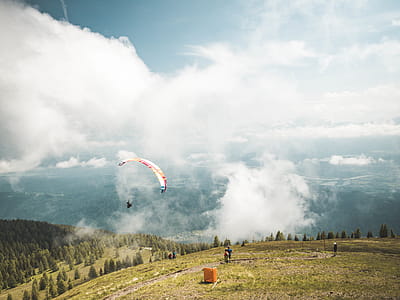 Person Riding on Parachute thumbnail