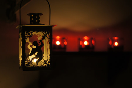 lighted candle lantern thumbnail