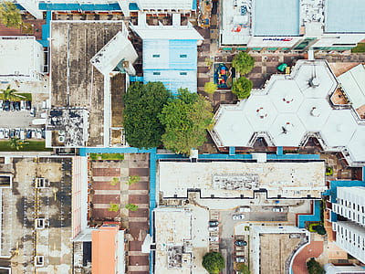 top view of roof tops thumbnail