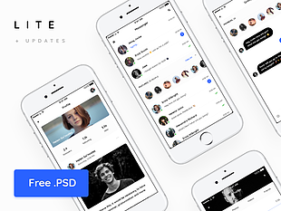 Vera Block UI Kit psd file