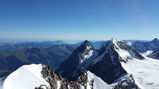 snow-capped mountain at daytime thumbnail