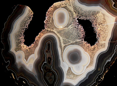 photo of sliced beige and black geode thumbnail