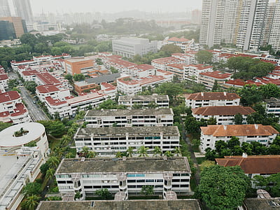aerial view of houses thumbnail