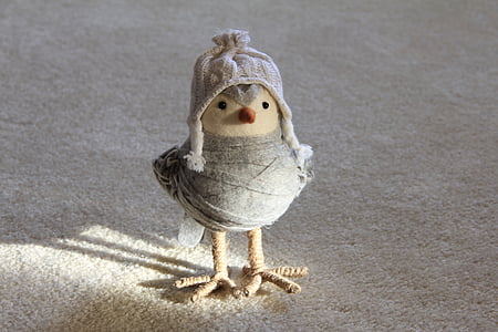 white and gray hatchling plush toy thumbnail
