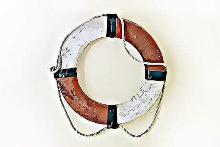 white and brown lifebuoy thumbnail