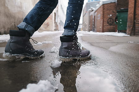 person walking on area with water thumbnail