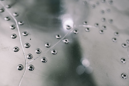 Metal plates with rivets seamless background thumbnail