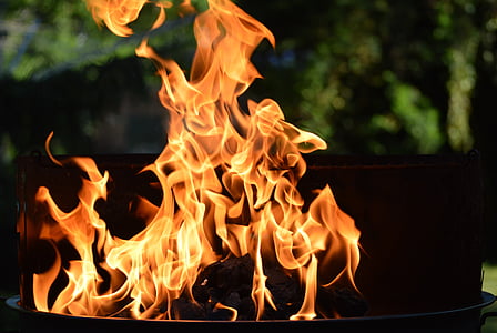close-up photo of fire thumbnail