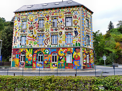 Craffiti House, Fischer-Art In Sebnitz thumbnail