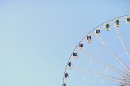 sky, high, amusement park, ferris wheel thumbnail
