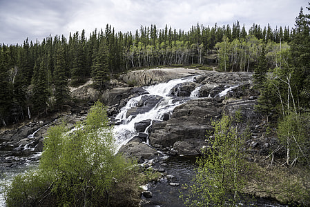Fuller View of Cameron Falls on the Ingraham Trail thumbnail