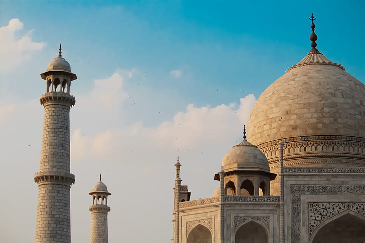 Taj Mahal, India at daytime