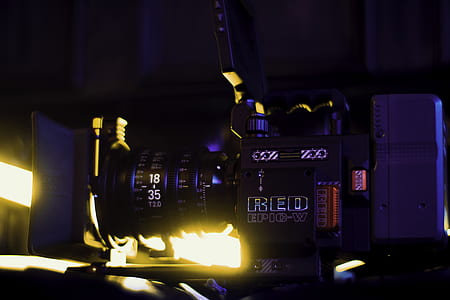 black DSLR camera lens thumbnail